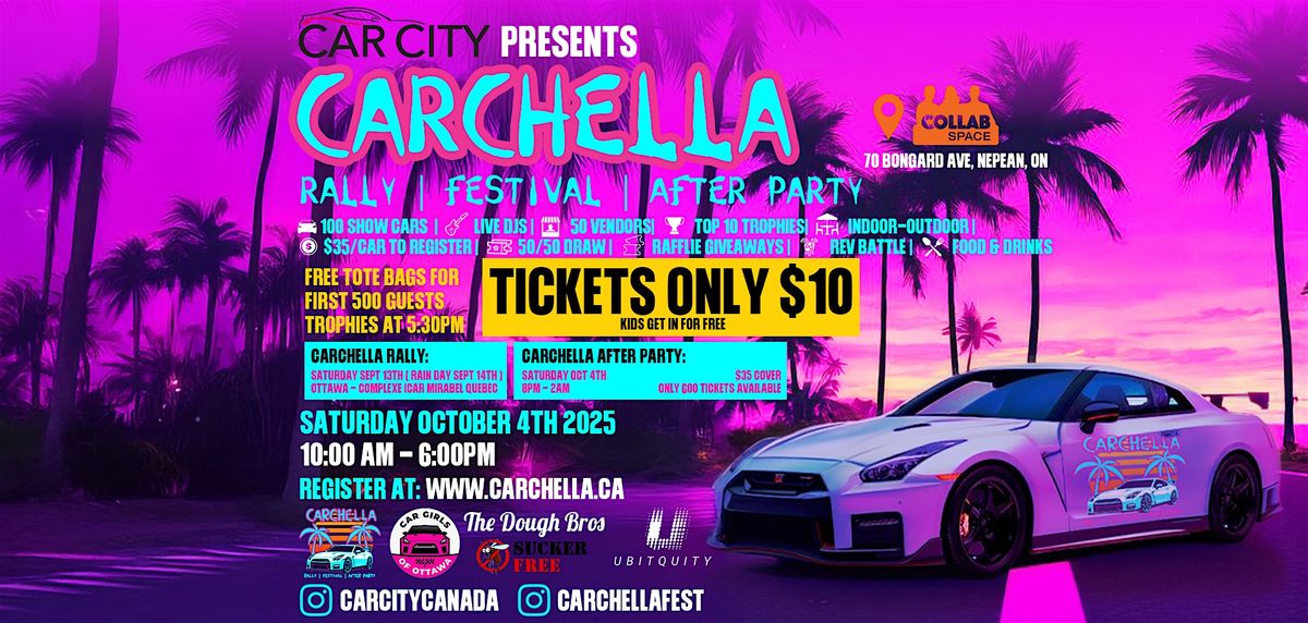 Carchella After Party 19+