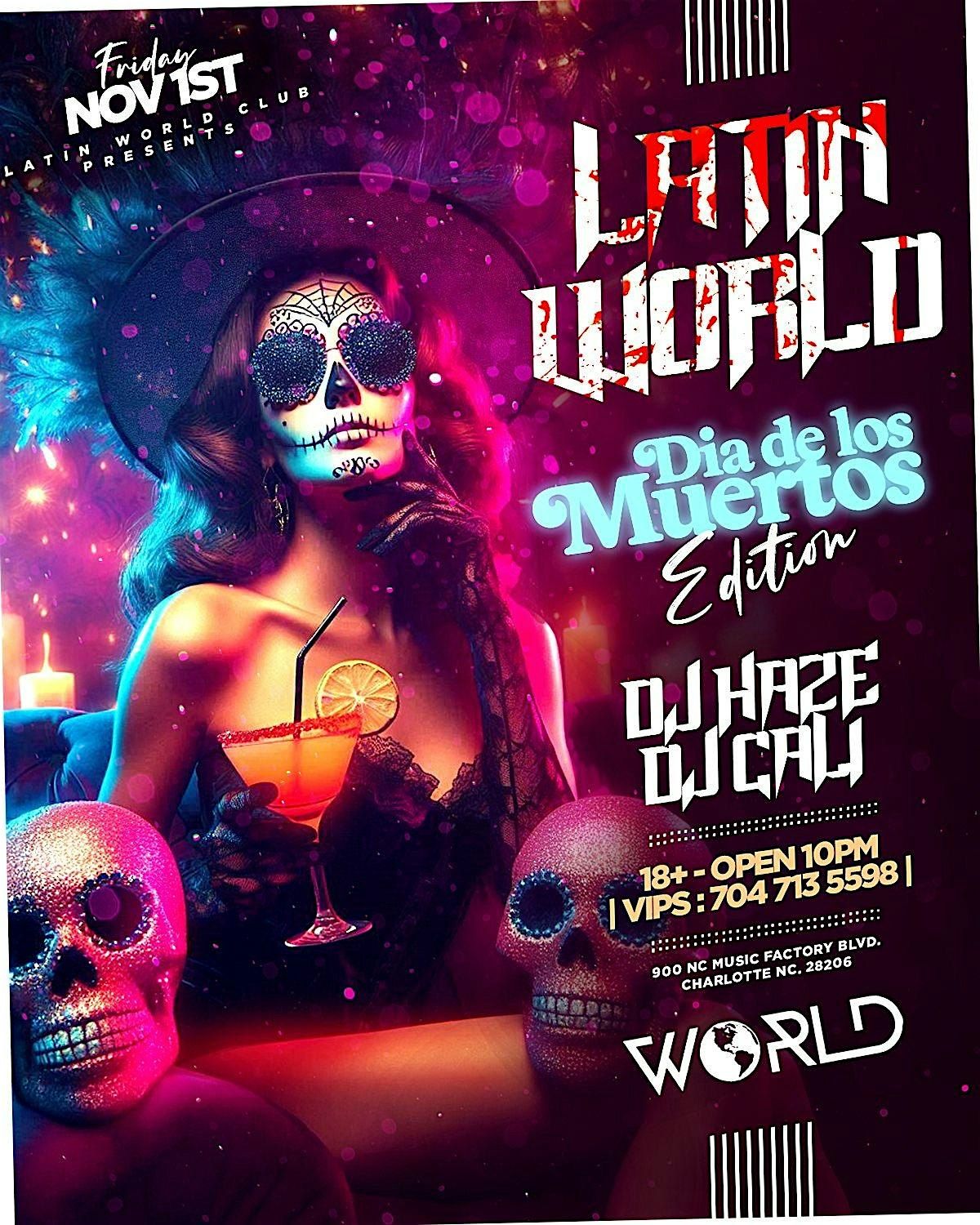 Latin world Friday  | 18+ |