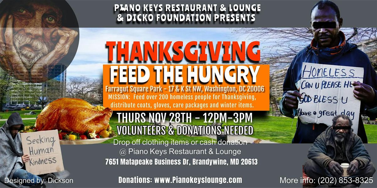 Thanksgiving Feed The Homeless Communities