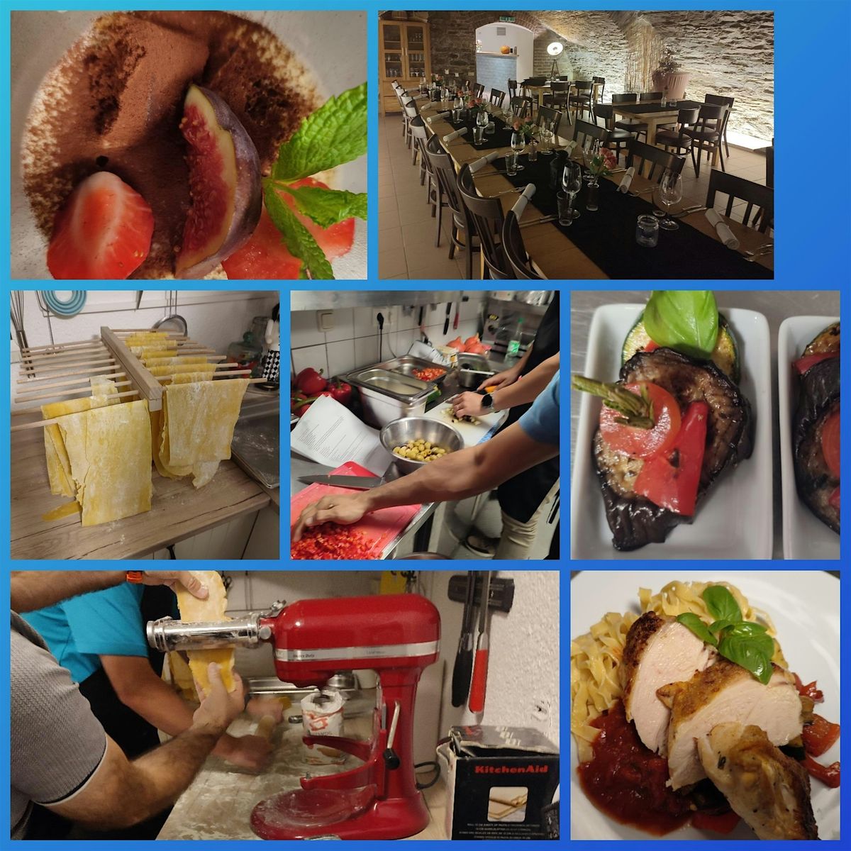 Pasta und italienischer Kochkurs in Darmstadt