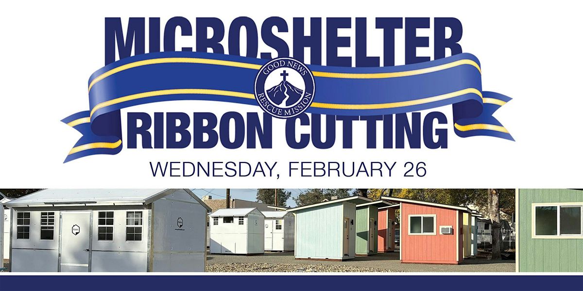 Veda Street Village Microshelter Ribbon Cutting