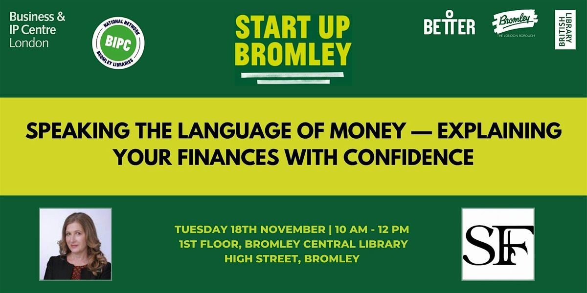Speaking the language of money - explaining your finances with confidence