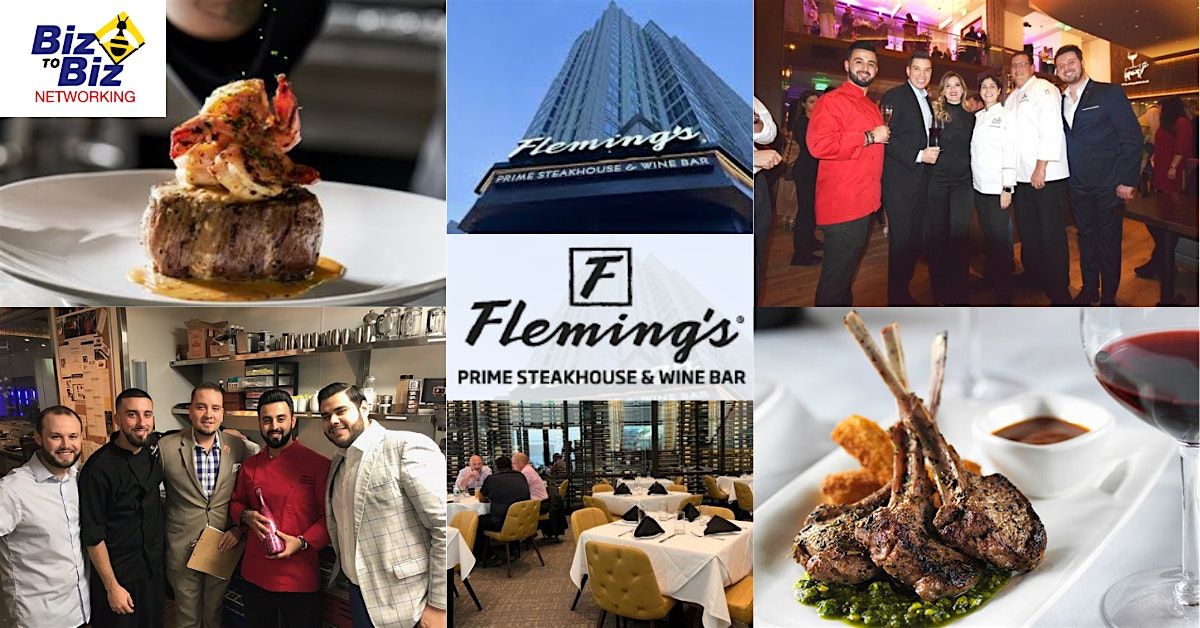 Biz To Biz Networking at Fleming's Prime Steakhouse Fort Lauderdale