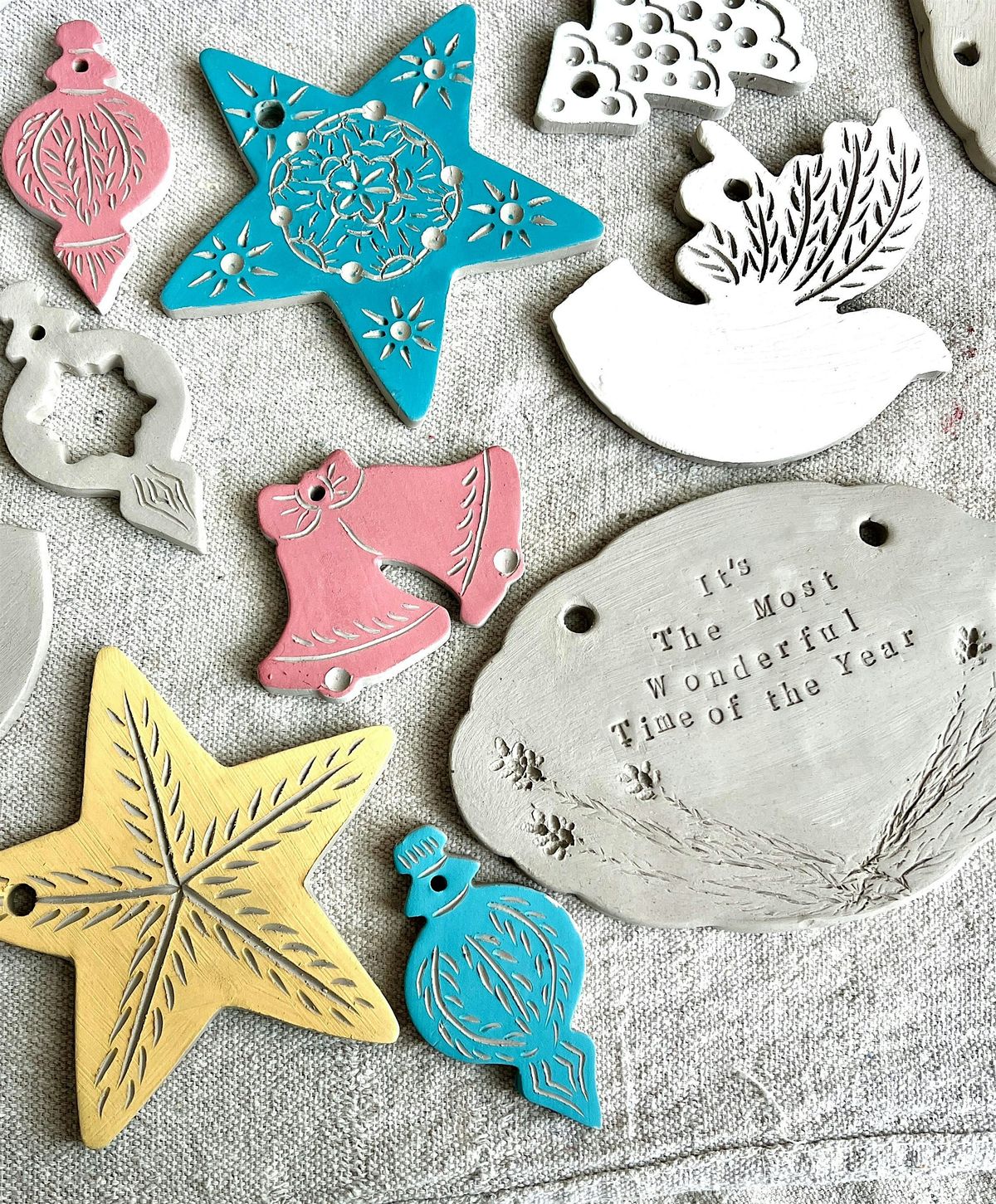 Sculpt Your Own Holiday Ornaments