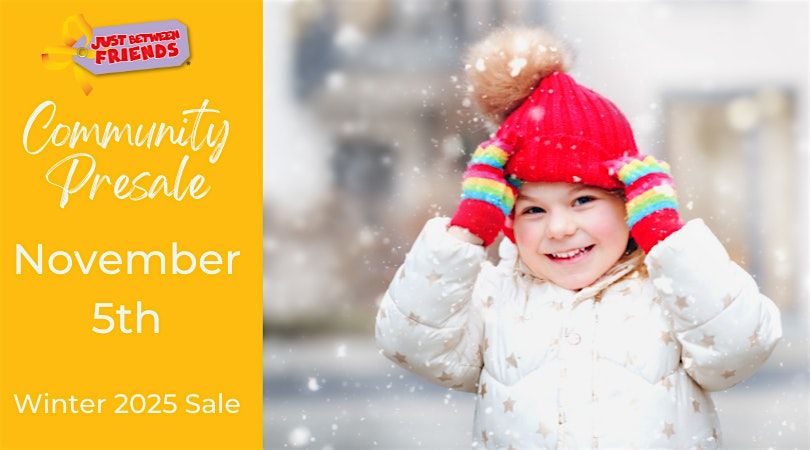 Community Presale | JBF OP Winter 2025 Sale