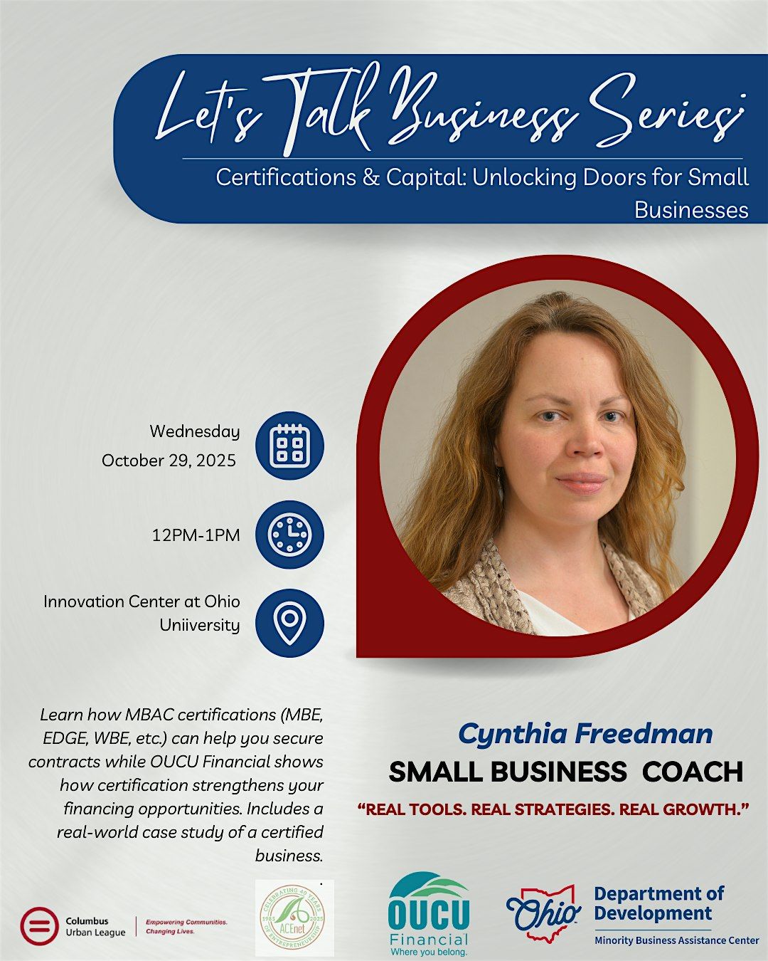 Let's Talk Business:Certifications & Capital Unlocking Doors for Businesses