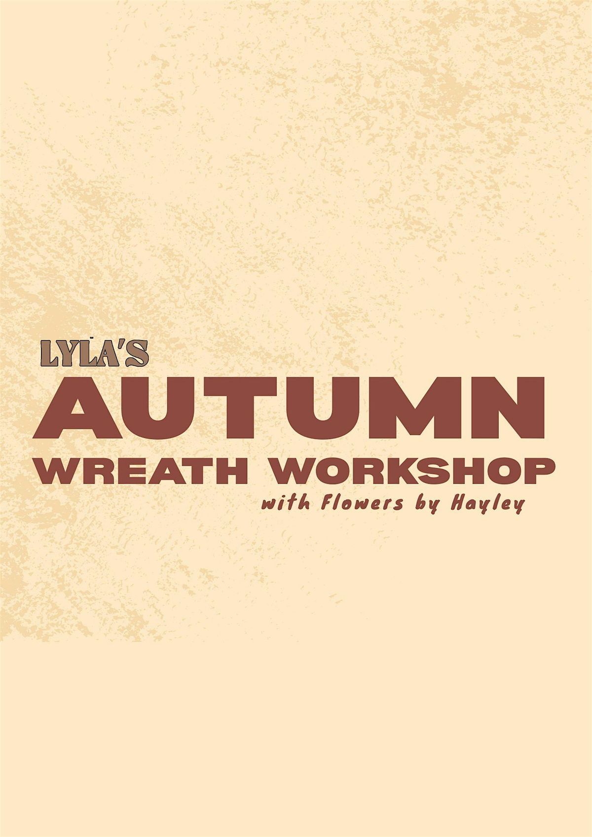 Autumn Wreath Workshop
