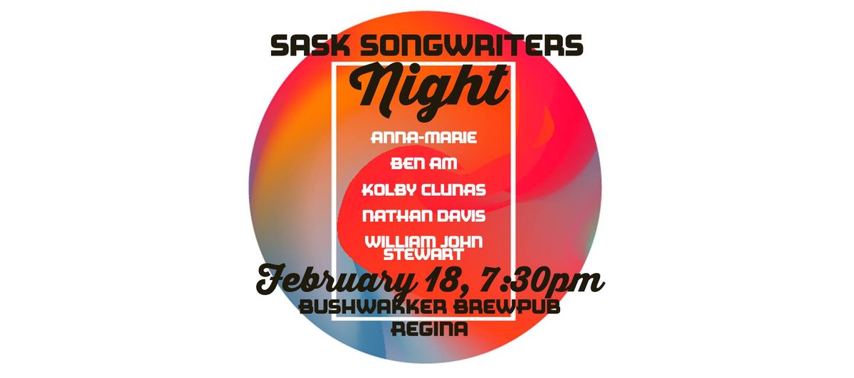 Sask Songwriters Night