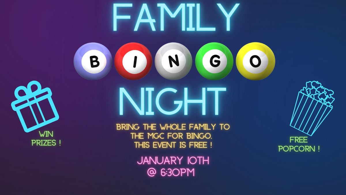 Family Bingo Night