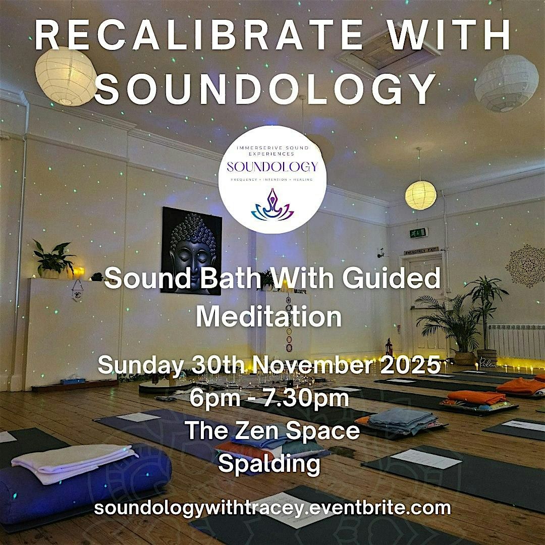 Evening Sound Bath With Guided Meditation - November 2025