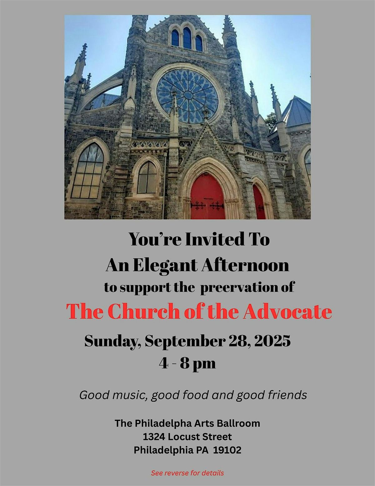The Church of the Advocate Community Gala