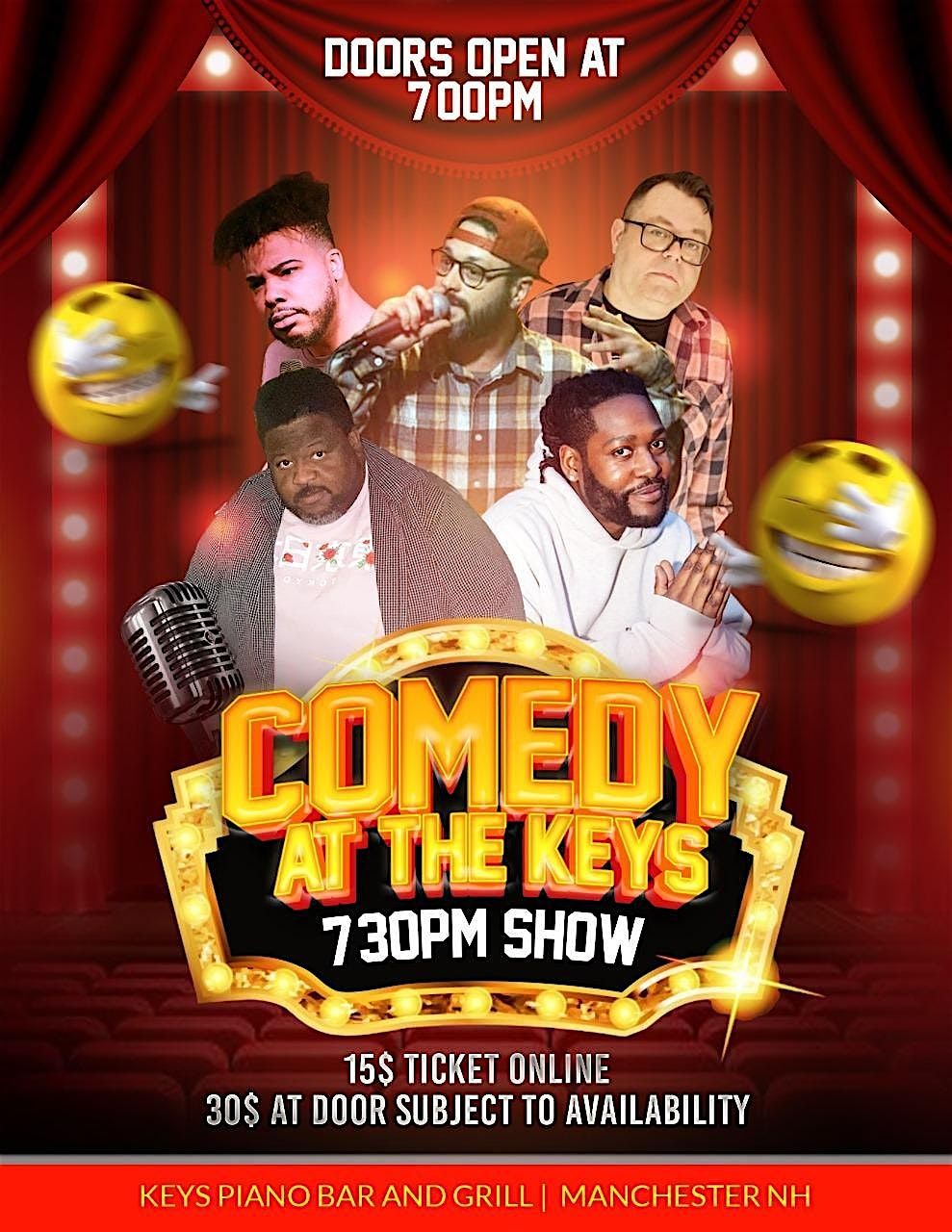 Comedy at the Keys