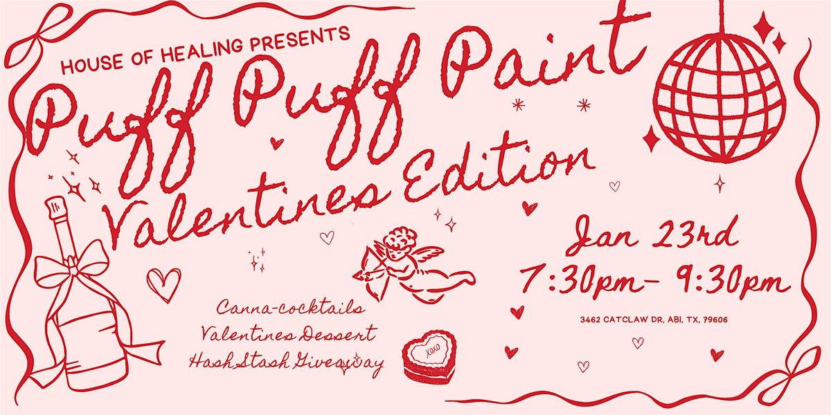 Puff Puff Paint: Valentines Edition!