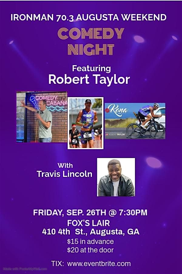 IRONMAN 70.3  AUGUSTA WEEKEND COMEDY NIGHT
