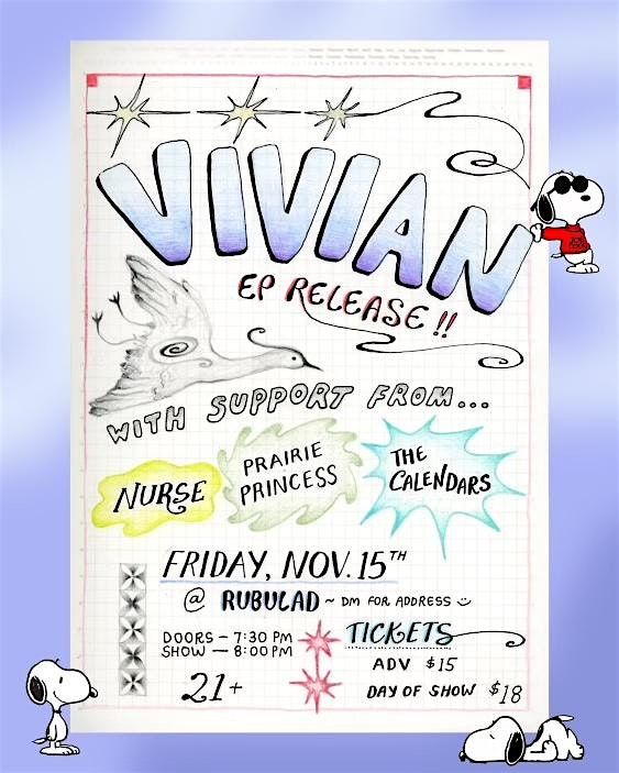 Vivian EP Release Show @ Rubulad