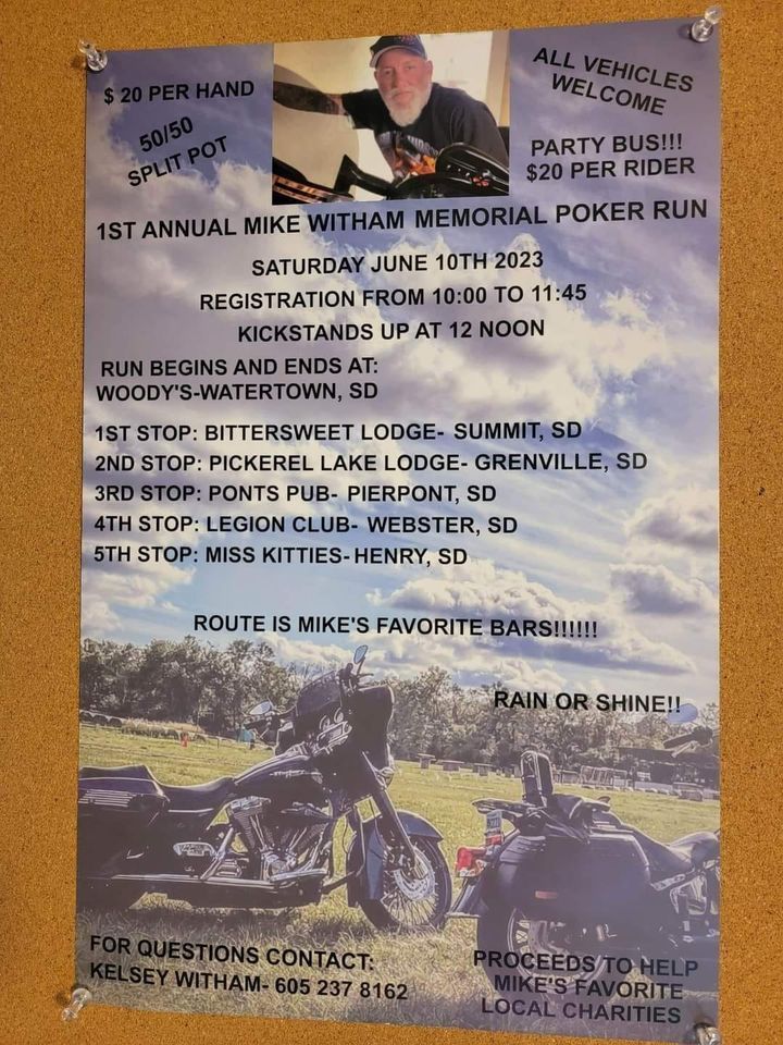 Mike Withham Memorial Poker Run