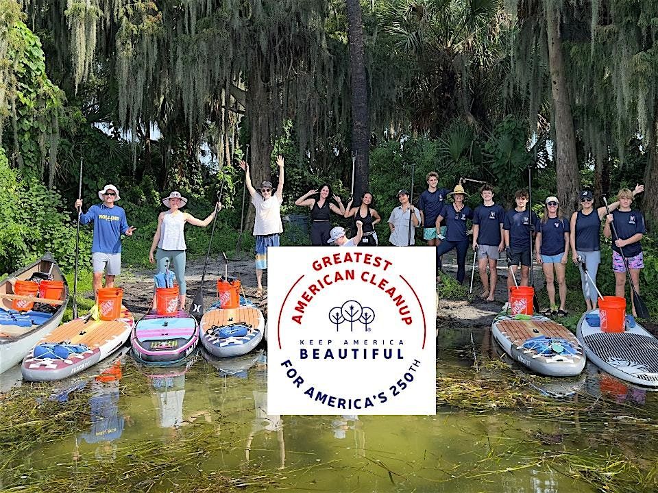 Paddleboard Cleanup at Lake Maitland