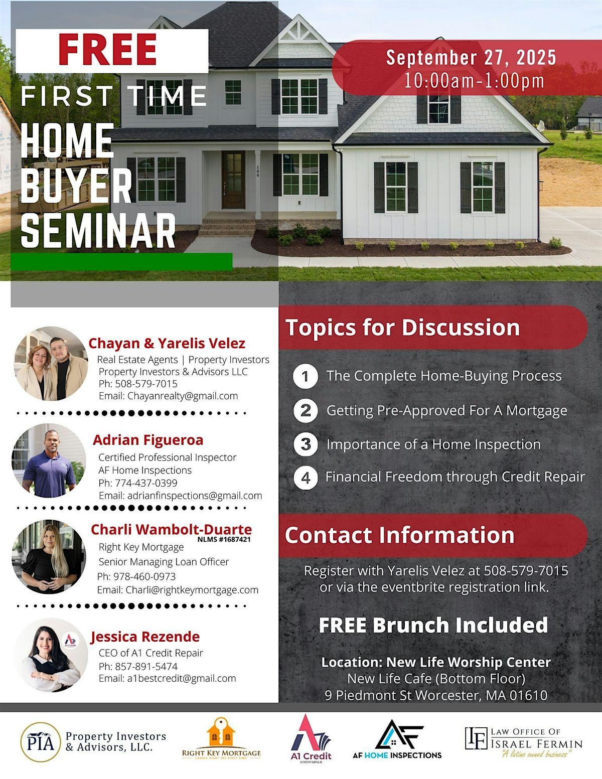 1st Time Home Buyers Seminar