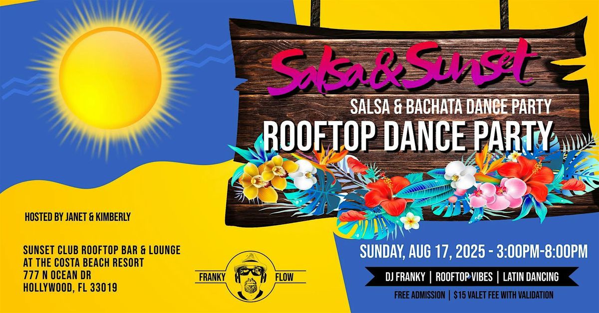 Salsa  Sunset Rooftop Party