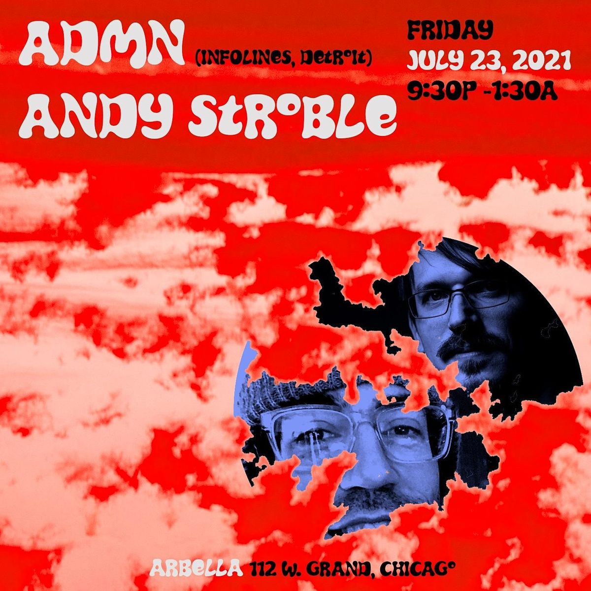 House & Techno @ Arbella: ADMN (Detroit), Andy Stroble (Chicago)