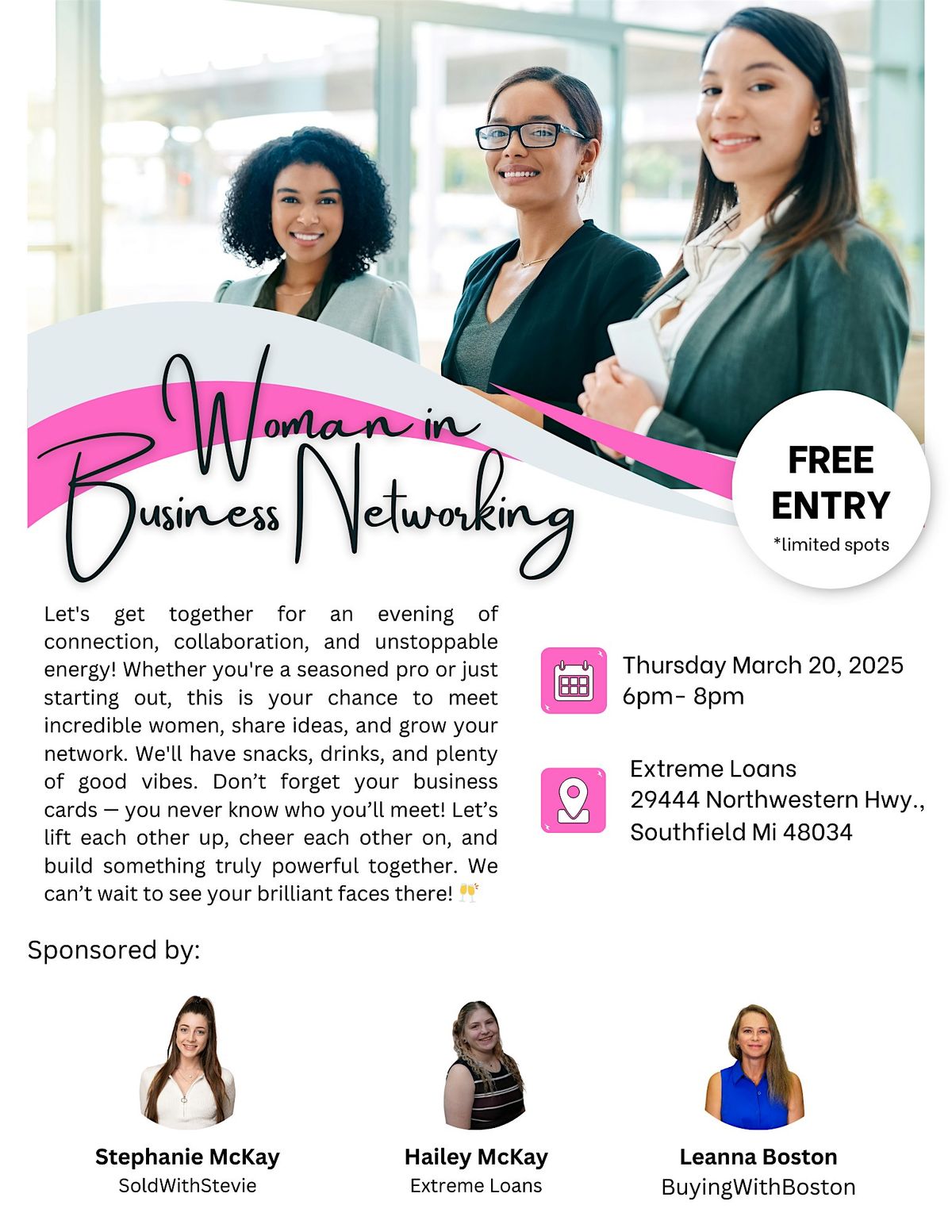 Women in Business Networking Event