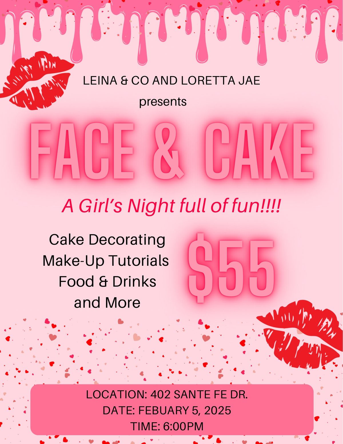 Face & Cake: A Valentine's Day Celebration