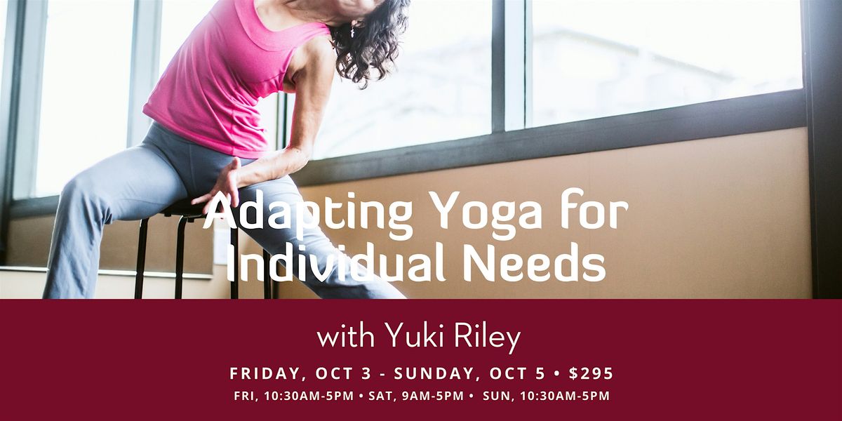 Adapting Yoga for Individual Needs Training