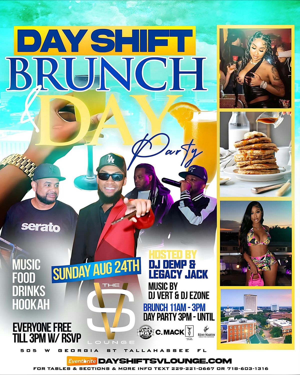 DAY SHIFT BRUNCH & DAY PARTY