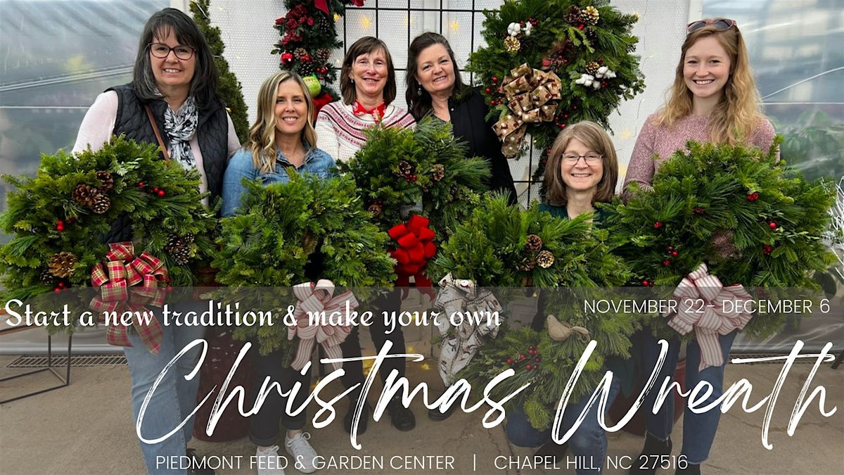 Christmas Wreath Making Workshop