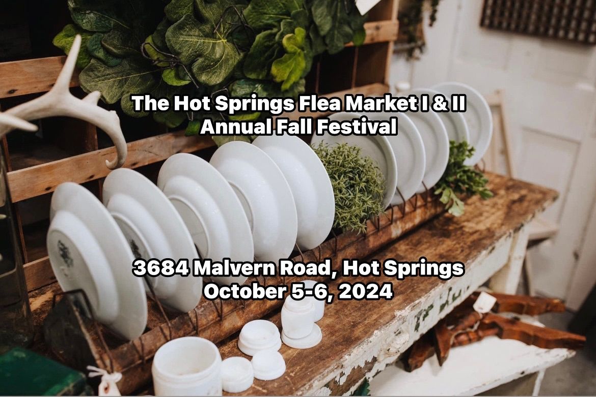 The Hot Springs Flea Market\u2019s Annual Fall Festival