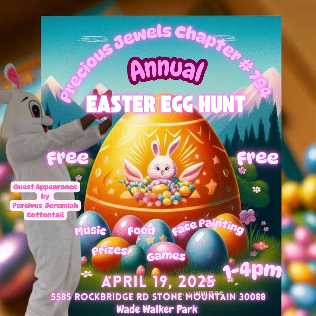 Precious Jewels Chapter FREE Easter Egg Hunt