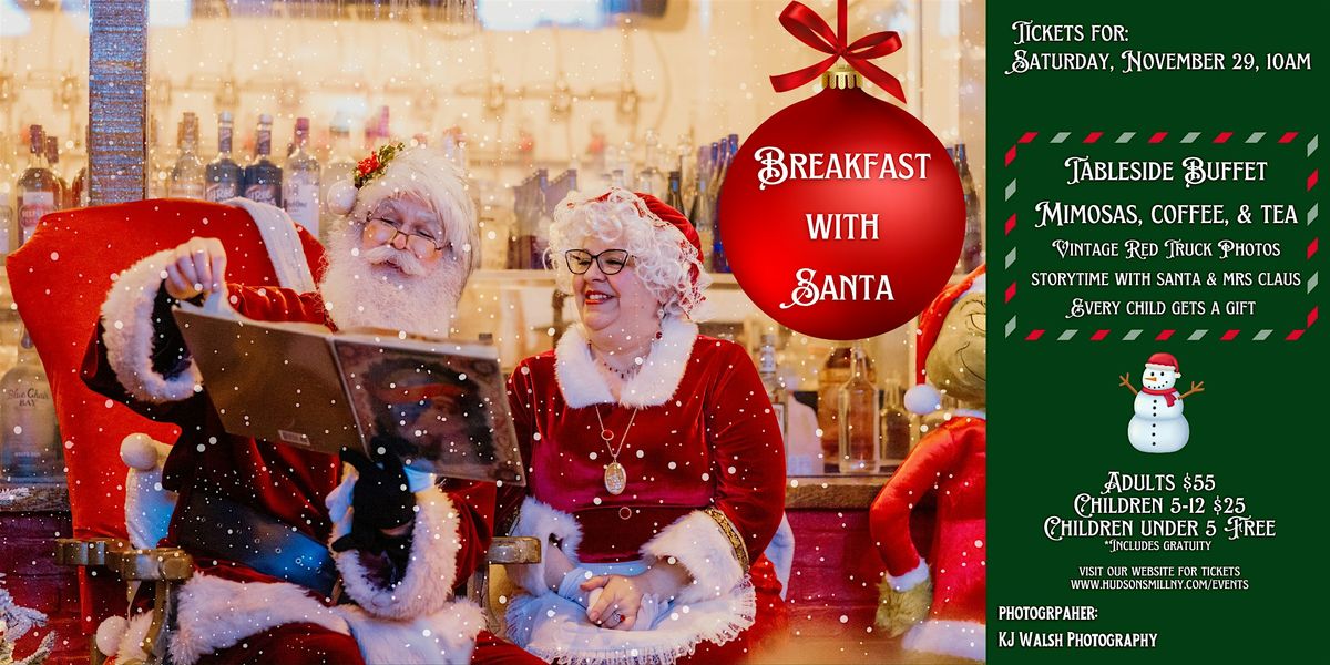 Breakfast with Santa November 29th