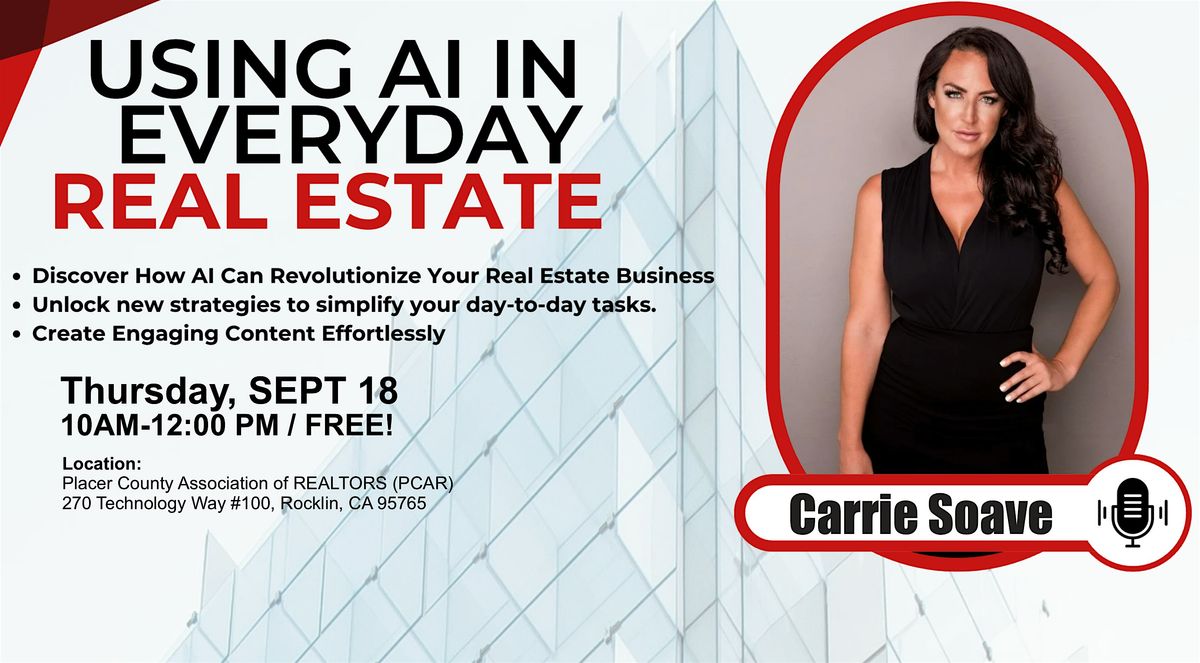 Using AI in Everyday  Real Estate - A MASTERCLASS IN AI TECHNIQUES