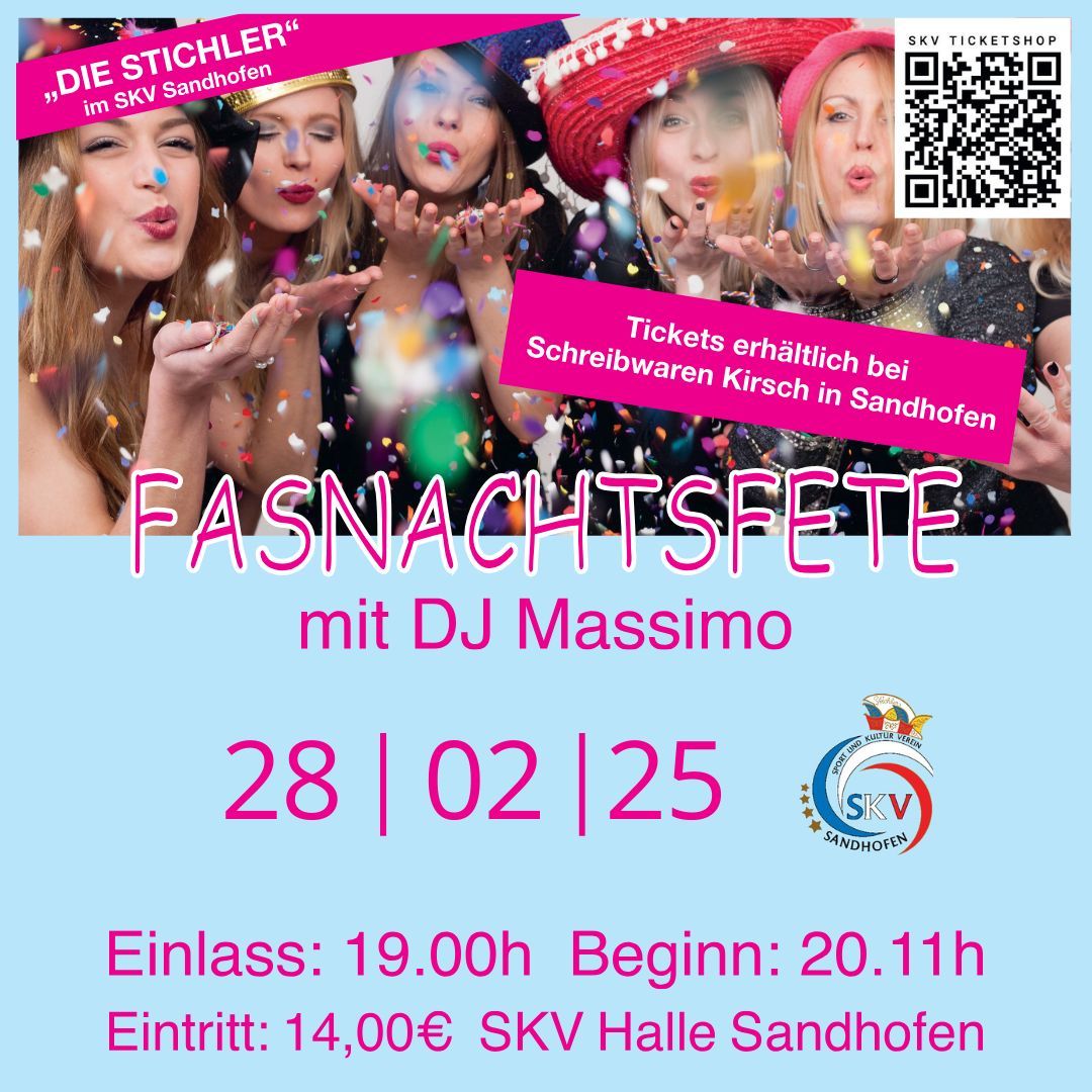 Fastnachtsfete mit DJ Massimo