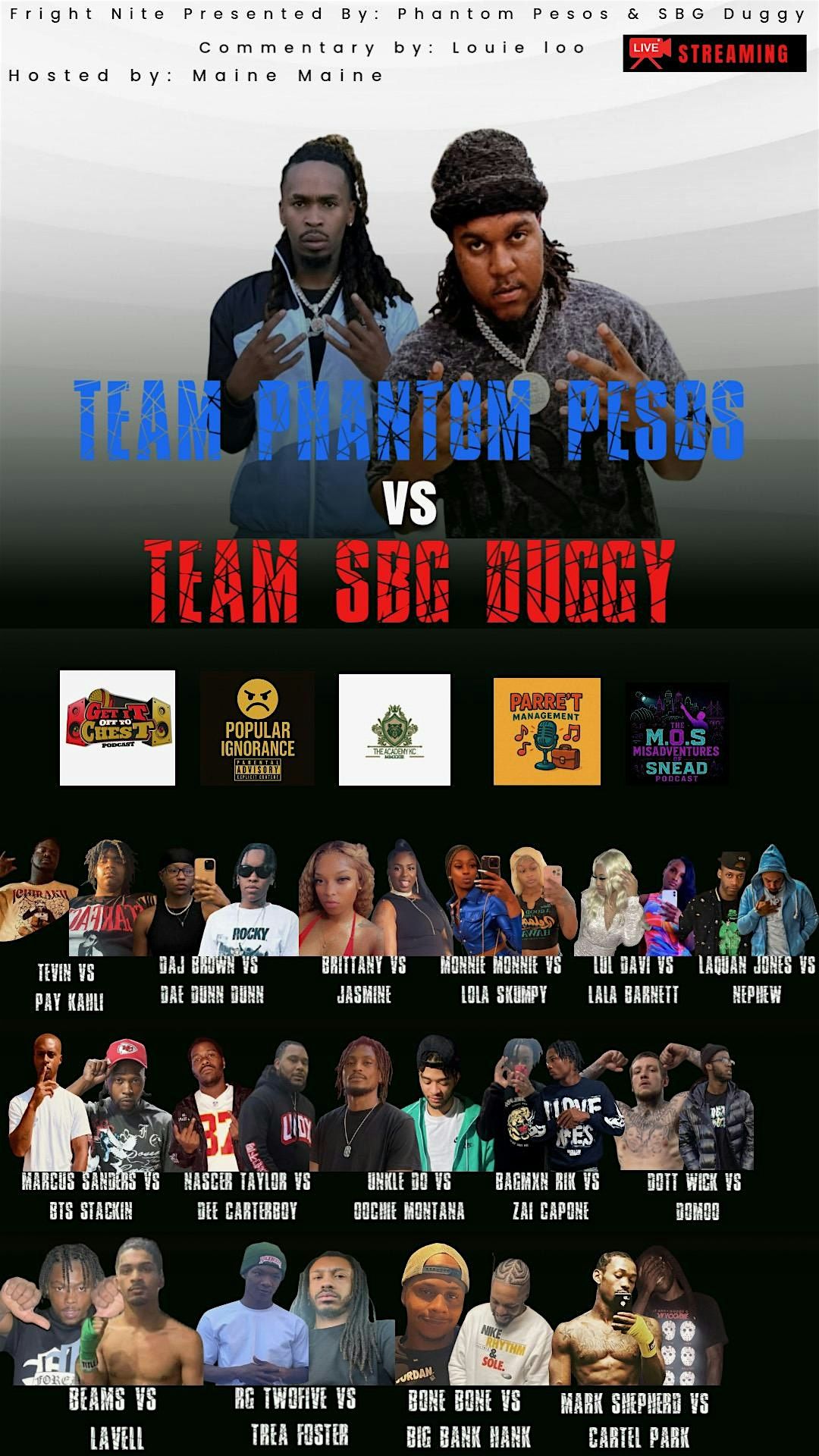 TEAM pesos TEAM duggy