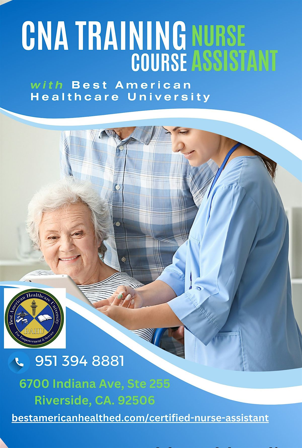 CNA Classes Riverside, CA (Inland Empire) Nurse Assistant Training Course