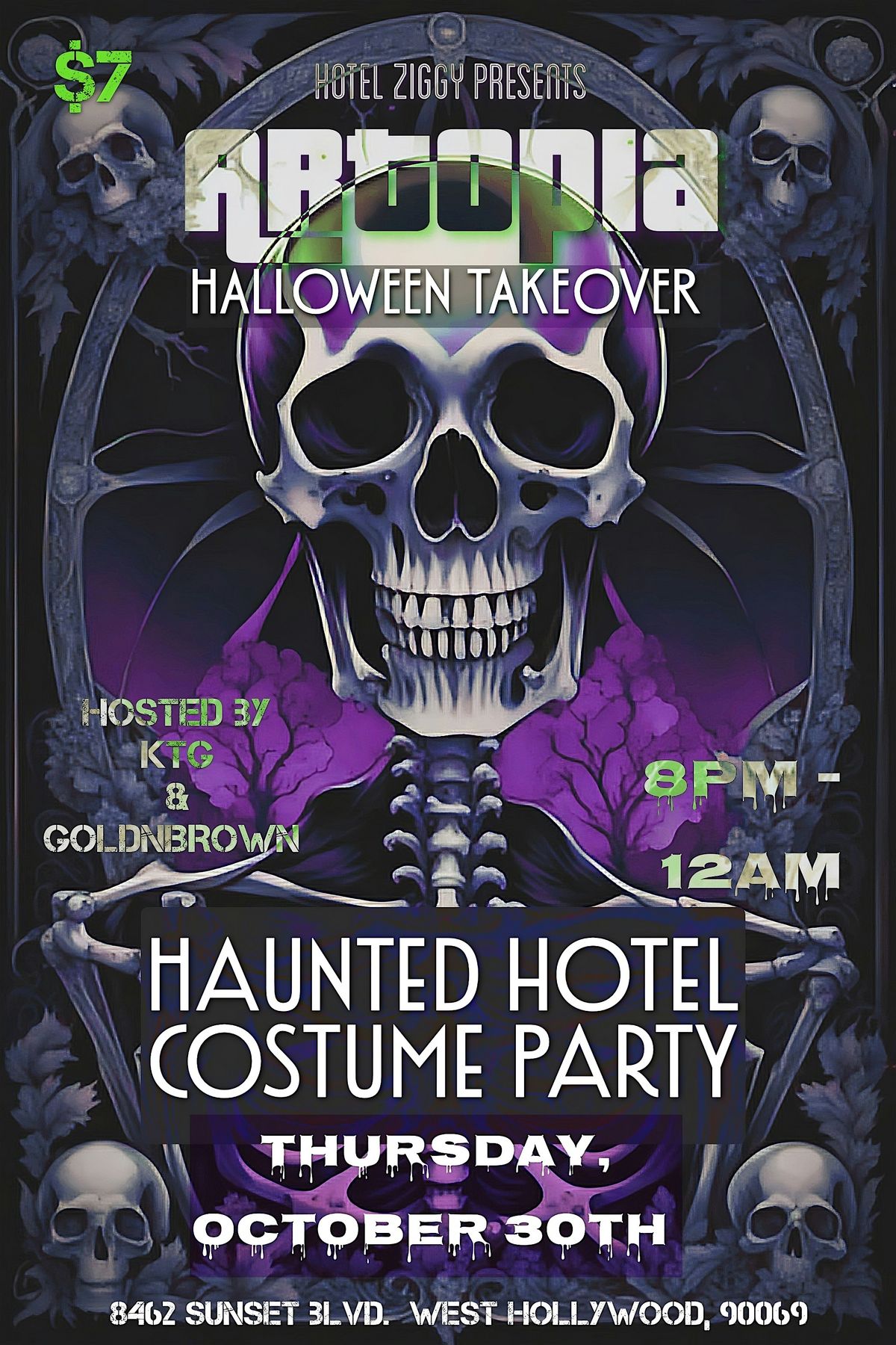 ARTOPIA, Haunted Hotel Costume Party