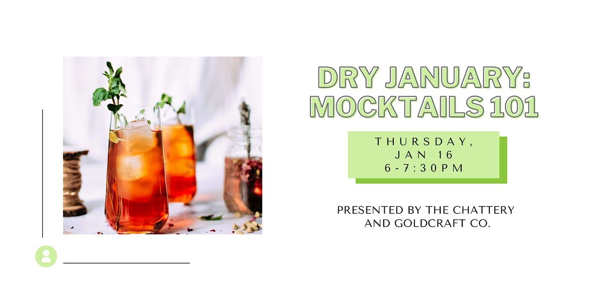 Dry January: Mocktails 101