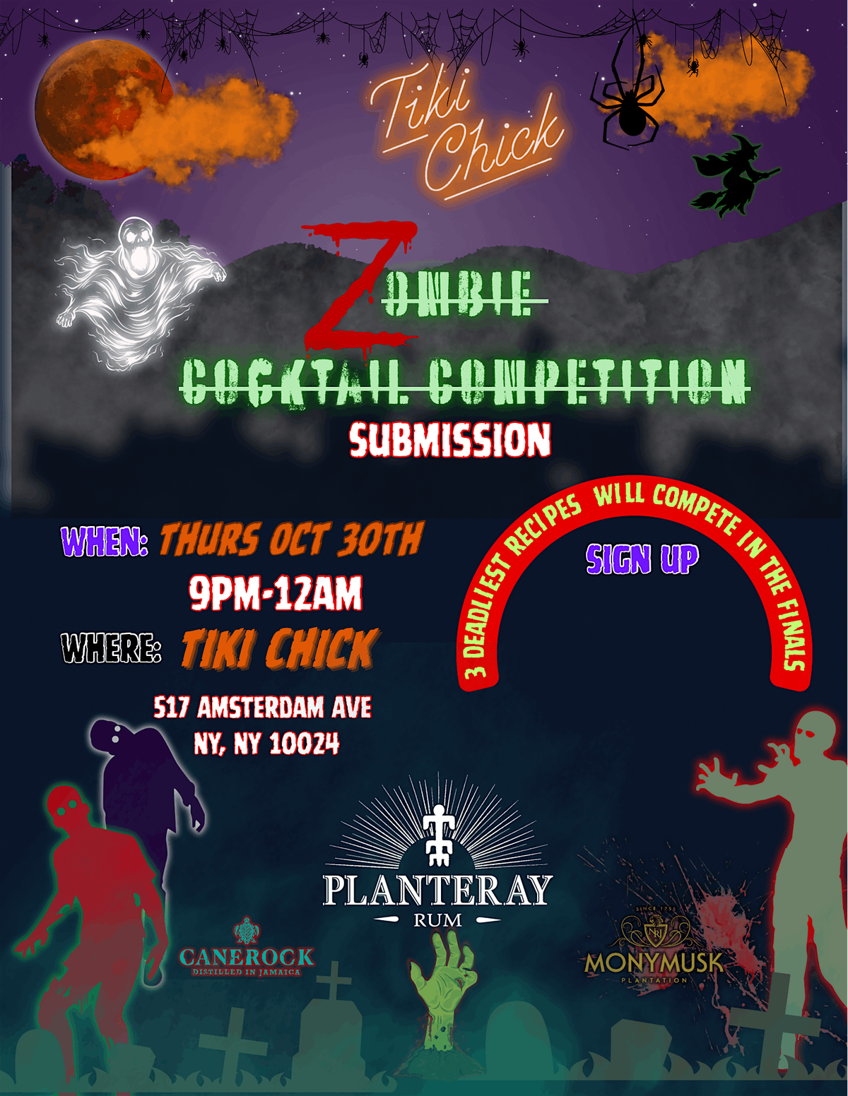 Zombie Cocktail Competition  Submission