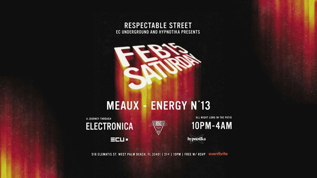 Patio Sessions with Energy N\u00b013 and Meaux