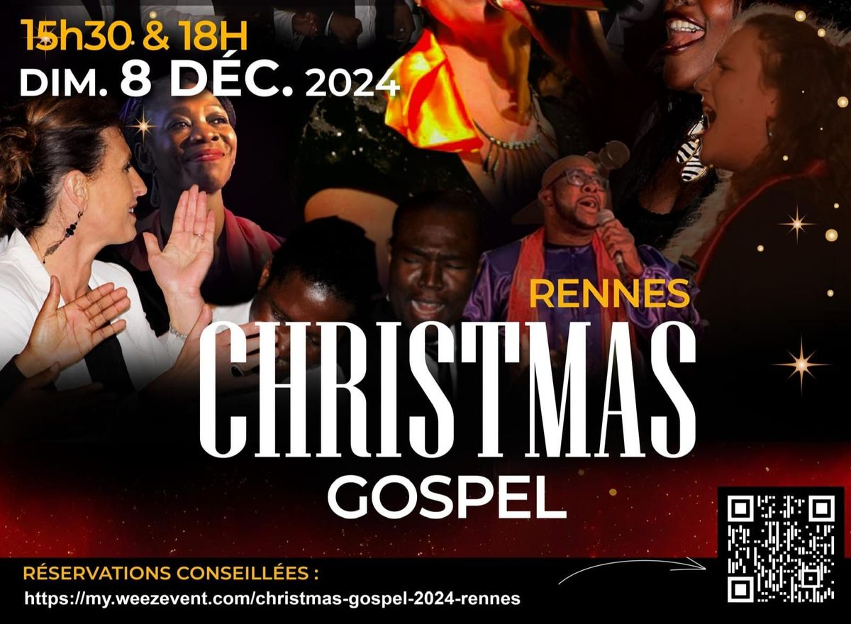 CHRISTMAS GOSPEL 2024 \ud83c\udf84\ud83c\udf1f [Concert Gospel Rennes 70 voix]