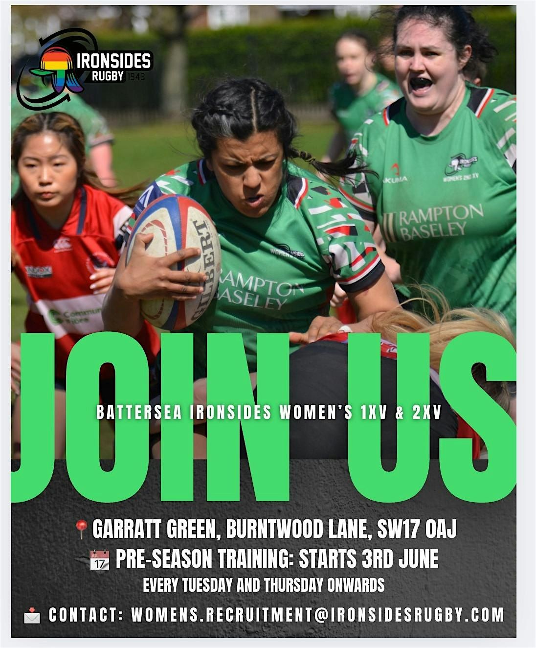 Women's Rugby at Battersea Ironsides