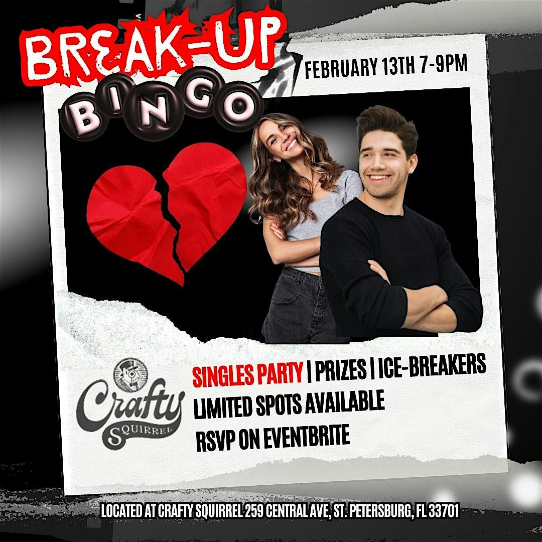 Breakup Bingo Singles Party