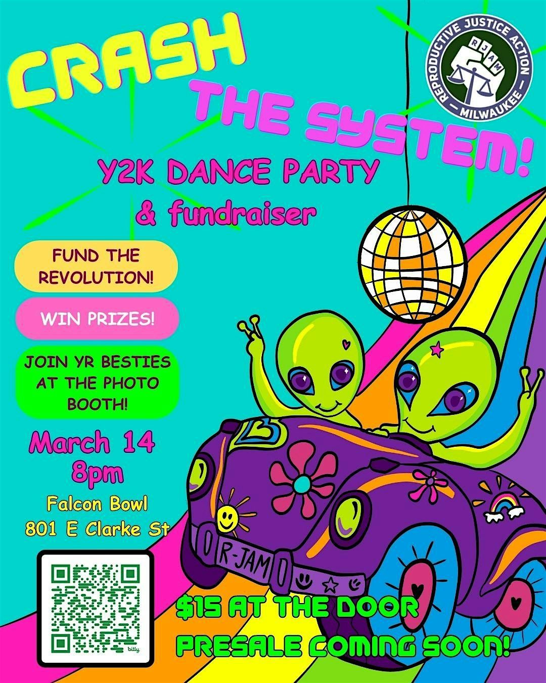 Crash the System! Y2K Dance Party and Fundraiser