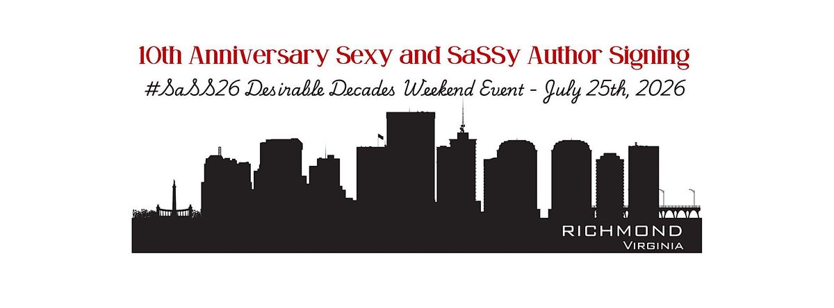 #SaSS26 Desirable Decades Weekend Event