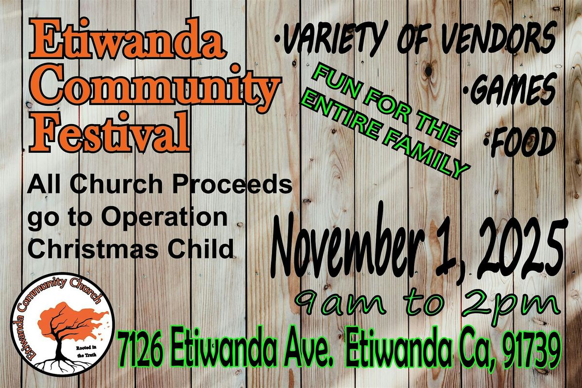 Etiwanda Community Festival