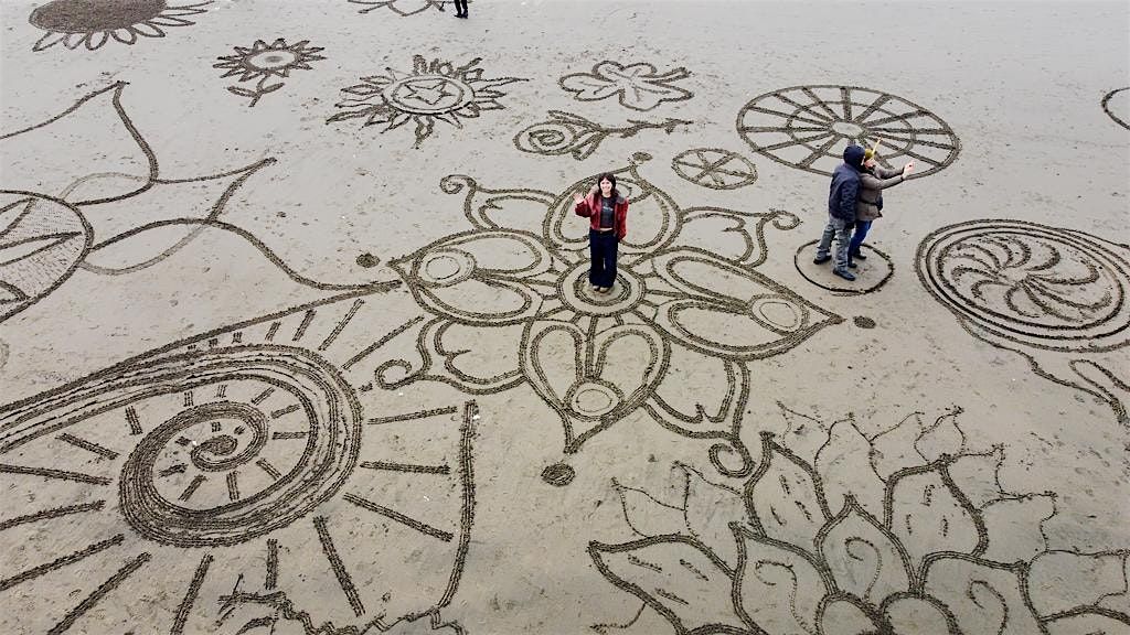 Free Community Art-Making on the Beach