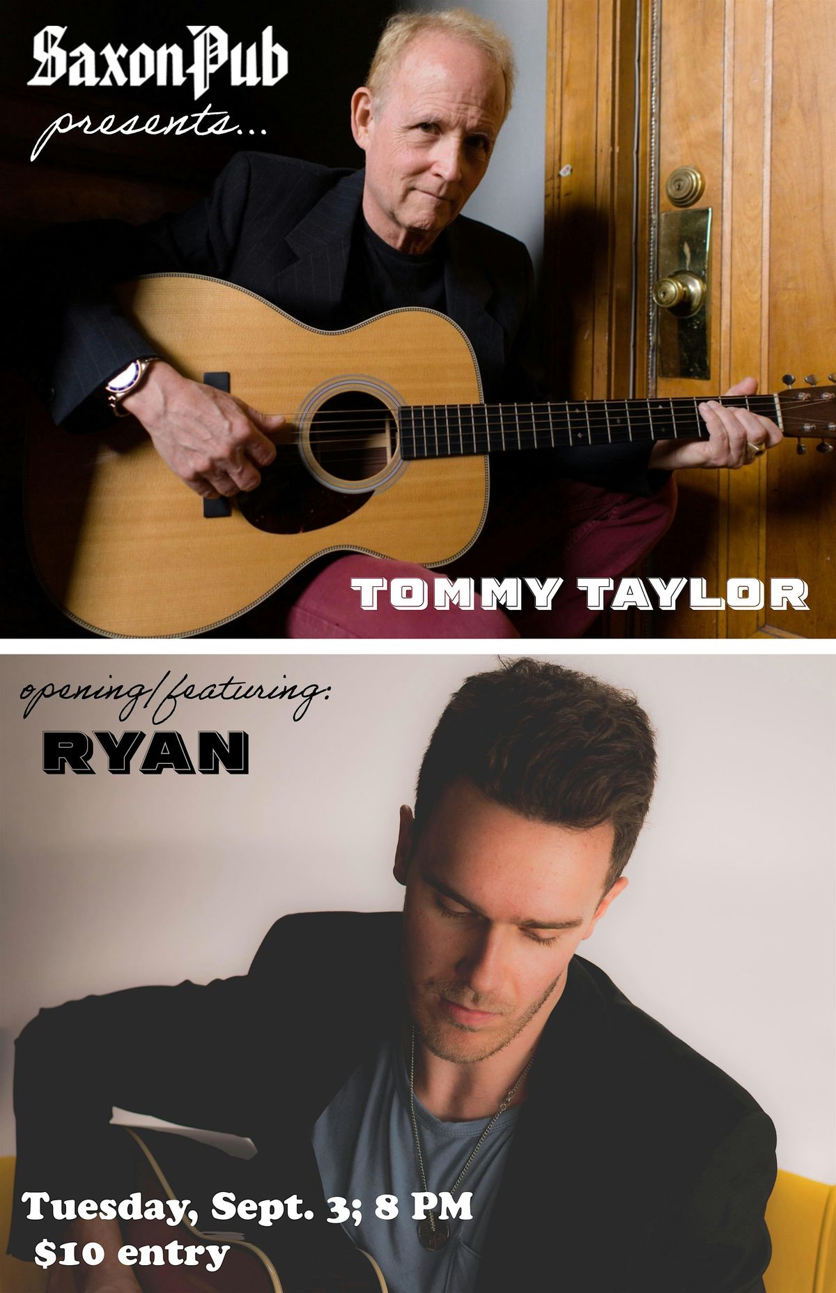 Tommy Taylor with Special Guest RYAN