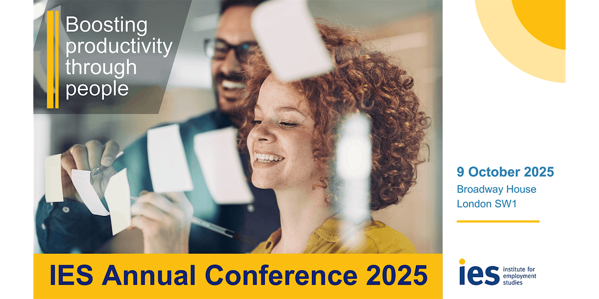 IES Annual Conference 2025: Boosting productivity through people
