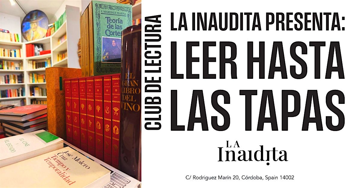 LEER HASTA LAS TAPAS. CLUB DE LECTURA